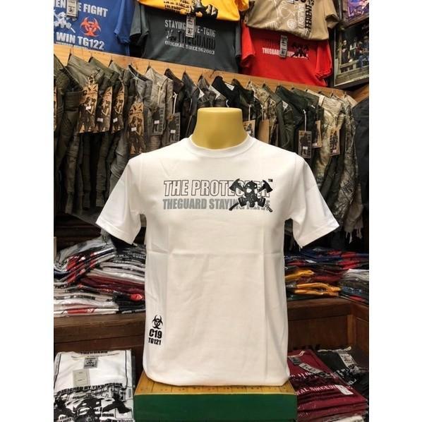 เสื้อยืดคอกลมแขนสั้น THE GUARD ของแท้ %S-3XL