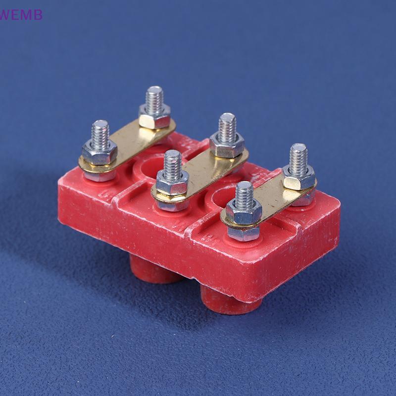 WEMB Y80-90 สามเฟสมอเตอร์เทอร์มินอลบล็อกสายไฟแร็คขั้วต่อทองแดงเทอร์มินัลบอร์ดสําหรับมอเตอร์ไฟฟ้าใหม่