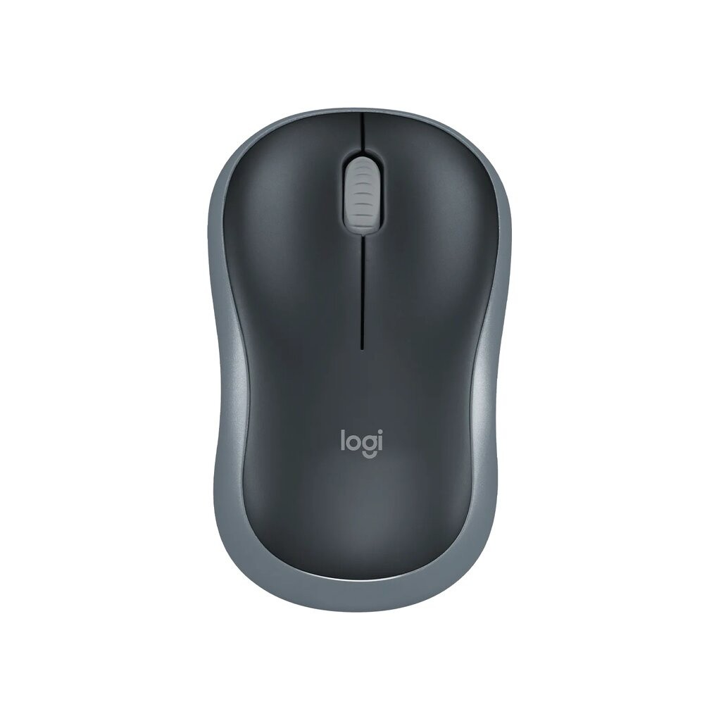 LOGITECH M185 สีดำ Wireless Mouse