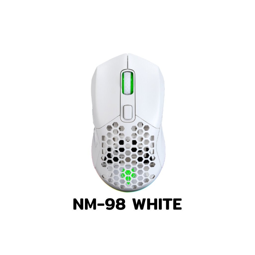 MOUSE WIRELESS GAMING NM-98 White