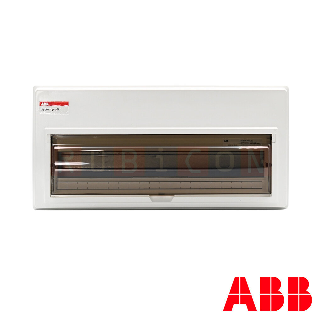 "ABB" SCP20 ตู้คอนซูเมอร์ยูนิต 20 ช่อง (ตู้เปล่า) ABB Consumer Unit SCP20 สำหรับไฟ 1 เฟส 2 สาย