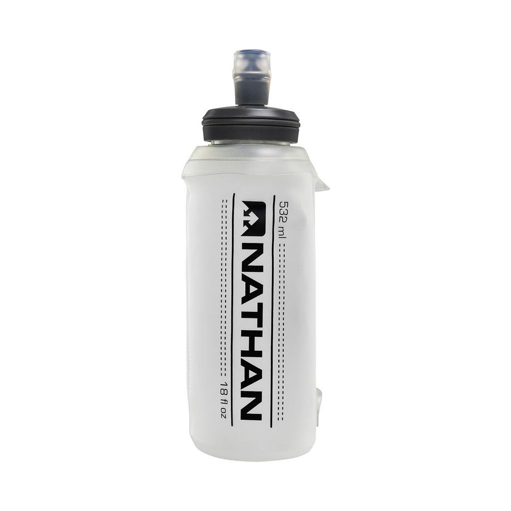 ขวดน้ำพกพาแบบพับได้ NATHAN Soft Flask 2.0 NS4013 ความจุ 532ml สำหรับวิ่งและเทรล น้ำหนักเบา ไม่รั่วซึ