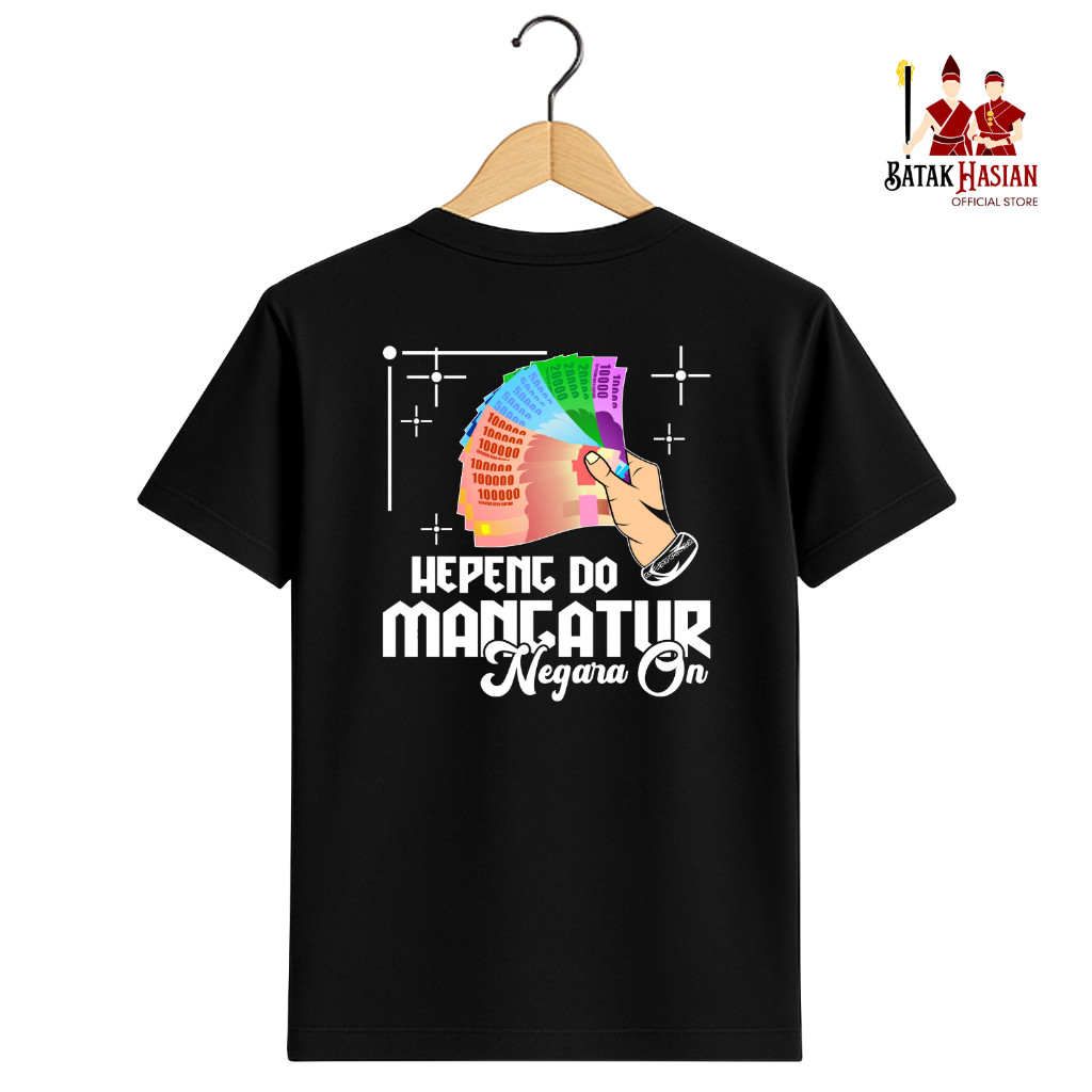 KATUN HEPER DOR MANGA COUNTRY ON - เสื้อยืด Batak - ผ้าฝ้ายพรีเมี่ยม 100% - สบายมาก - Batak Hasian O