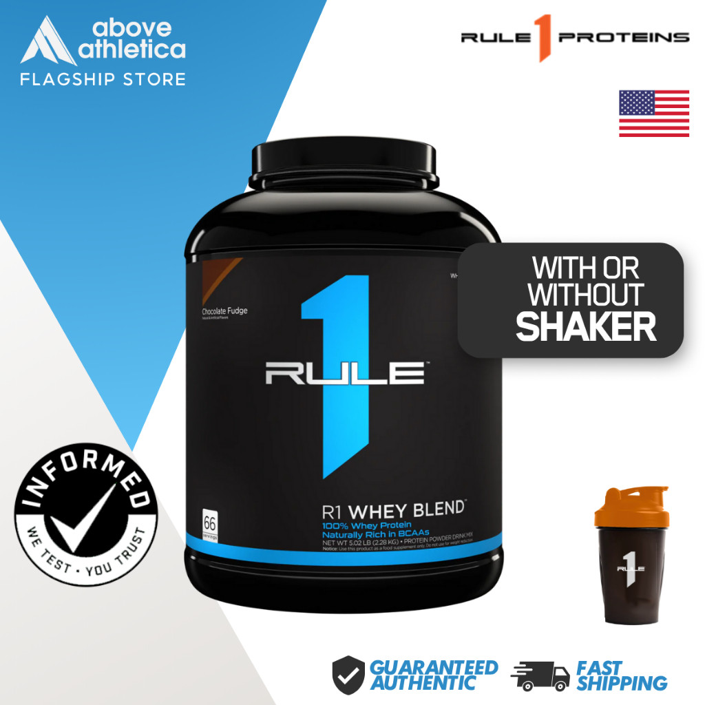 Rule 1 R1 Whey Protein Blend Powder 5lbs (Rule One Proteins)