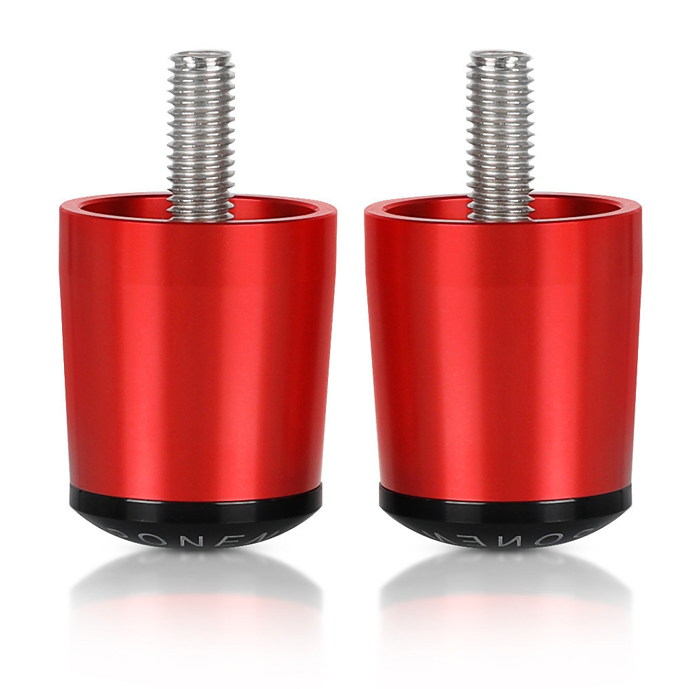 รถจักรยานยนต์จับบาร์ปลายปลั๊ก Grips ปลั๊กมือจับหมวก Slider 7/8 22 มม.สําหรับ KAWASAKI Z400 Z750 Z800