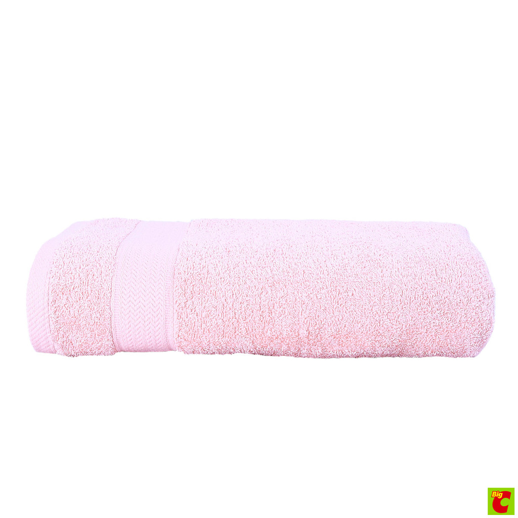 เบสิโค ผ้าขนหนู MT ขนาด 27X54 นิ้ว สีชมพู