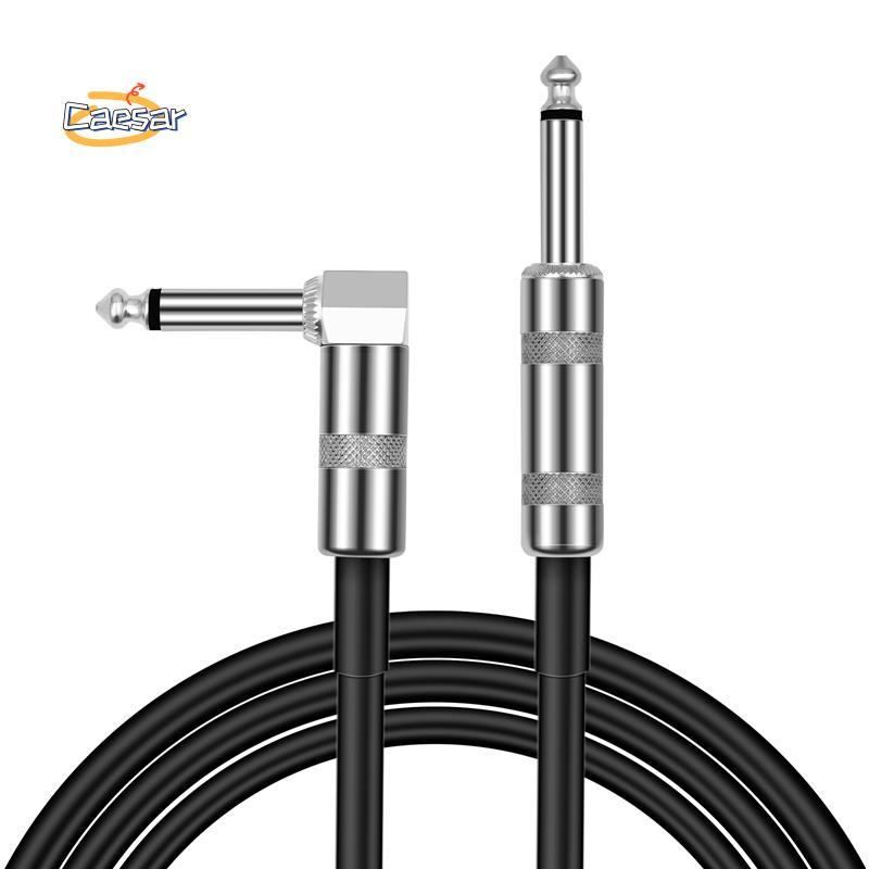 caesarA8Guitar Cable 10ft เครื่องมือไฟฟ้า AMP สายไฟสําหรับ Mandolin ไฟฟ้า, สายสัญญาณเสียง
