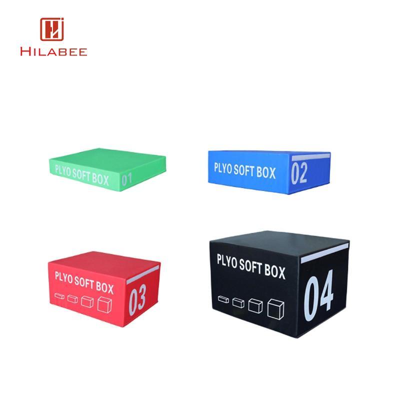 HILABEE Plyometric Jump กล่องสำหรับกระโดดและขึ้นลงเพิ่มความยืดหยุ่น ใช้งานได้ใน MMA และฟิตเนส