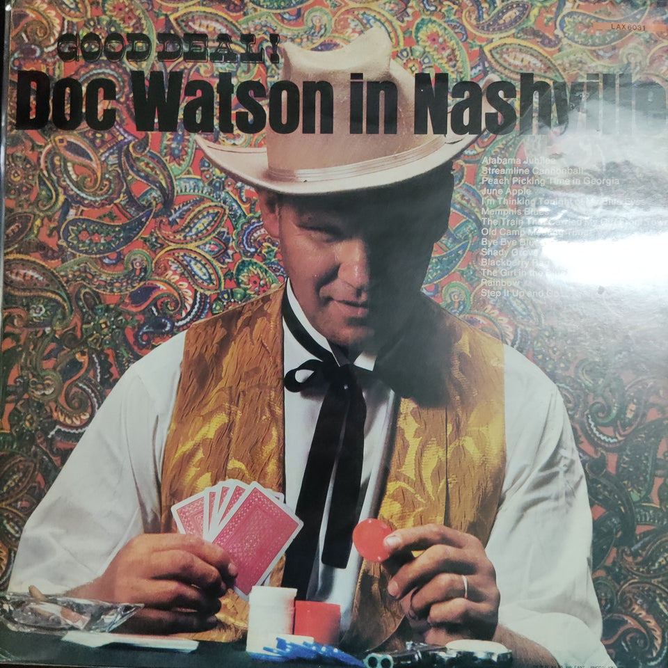 แผ่นเสียง Doc Watson - Good Deal! Doc Watson In Nashville (Vinyl) (VG+)