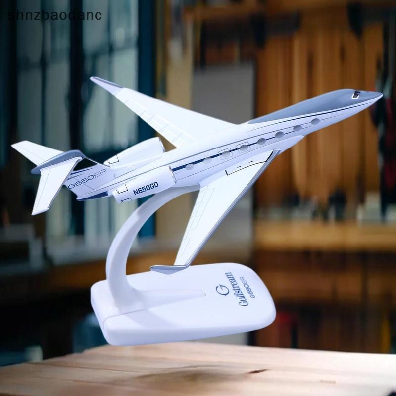 [SHNZCC] 1PCS Gulfstream G650 เครื่องบิน Diecast 1/200 Scale เครื่องบินรุ่นเครื่องบิน G650ER เครื่อง