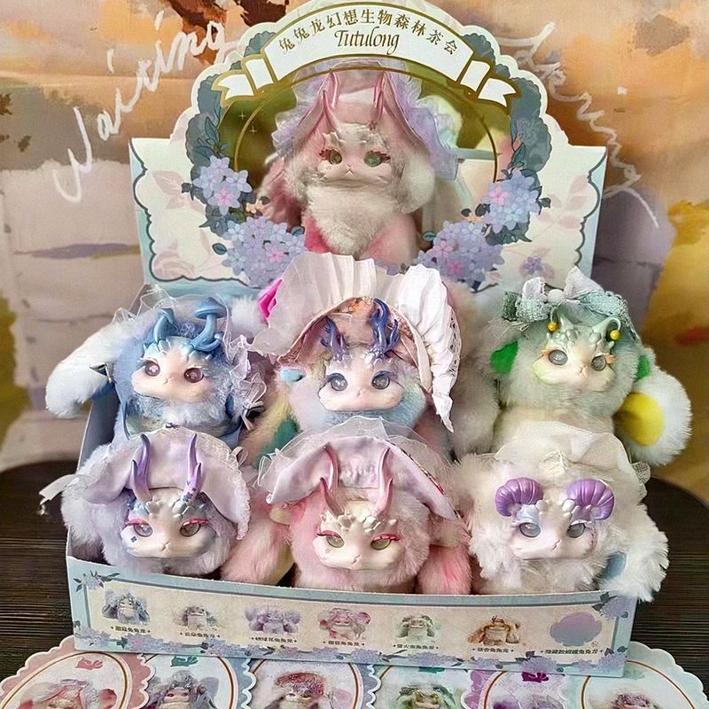 【พร้อมส่ง】tutulong ยกbox TUTULONG จุ่มในไลฟ์ กล่องสุ่ม Blind Box tutulong secret บันทึกดาวหวานน้ำผึ้