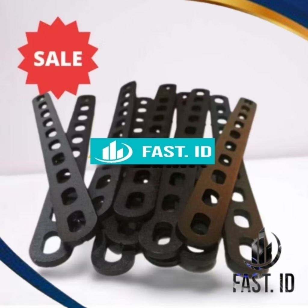 GANTUNGAN ขายึดจานหนา 5 มม. แผ่นรู ที่แขวนท่อไอเสีย ขายึดโคมไฟ เหล็กหนา 2 - 5 มม. ขายึดแบบมีรู