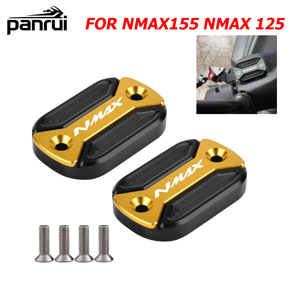 สําหรับ YAMAHA NMAX125 NMAX155 NMAX 125 155 2015-2025 รถจักรยานยนต์ด้านหน้าด้านหลังเบรค Guard