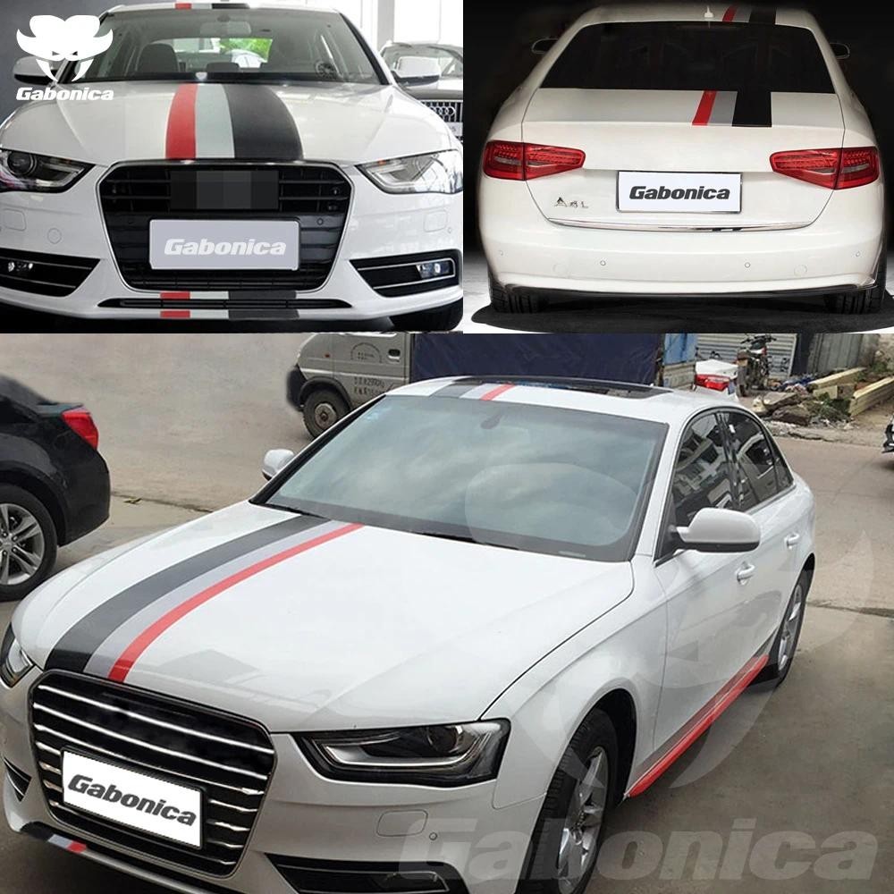 ใหม่รถสติกเกอร์สําหรับ Audi Sline Quattro A1 A3 A4 A5 A6 A7 A8 TT Q3 Q5 Q7 A1 B5 B6 B7 B8 B9 C6 TT S