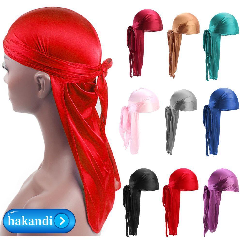 CANICE Silk Durag สำหรับทั้งผู้ชายและผู้หญิง ใช้ได้เป็น Chemo Cap หรือผ้าโพกหัวแบบคาดพร้อมใช้งาน