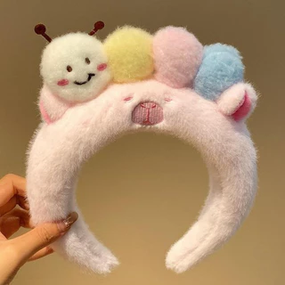 พร้อมส่ง ที่คาดผม เครื่องประดับผม capybara ตุ๊กตาสัตว์แถบคาดศีรษะ น่ารักมาก