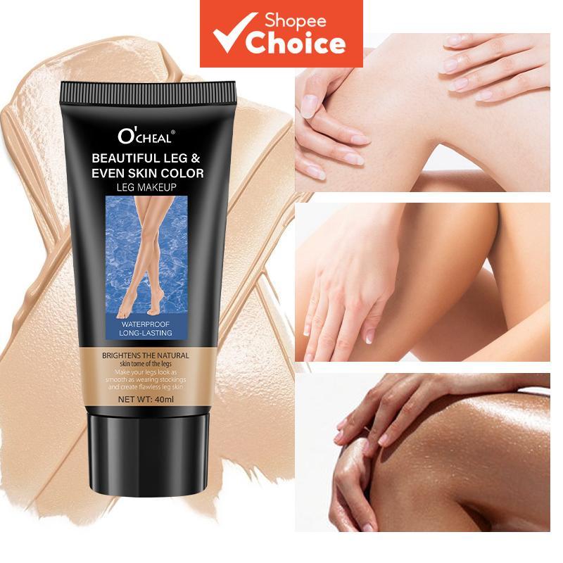 Leg Makeup & คอนซีลเลอร์กันน้ํา – รองพื้น, Body Glitter, มาสคาร่า – ปกปิดรอยแผลเป็นหลอดเลือดดํา โทนไม่สม่ําเสมอ ติดทนนาน