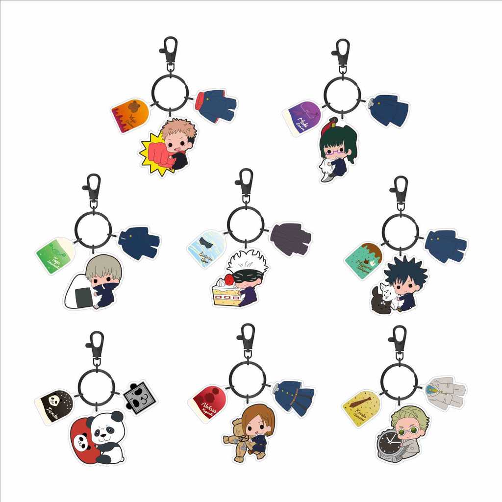 【Ready Stock】 Mantra Wood Battle Acrylic Anime Game Derivative Secondary Key Chain fk3m