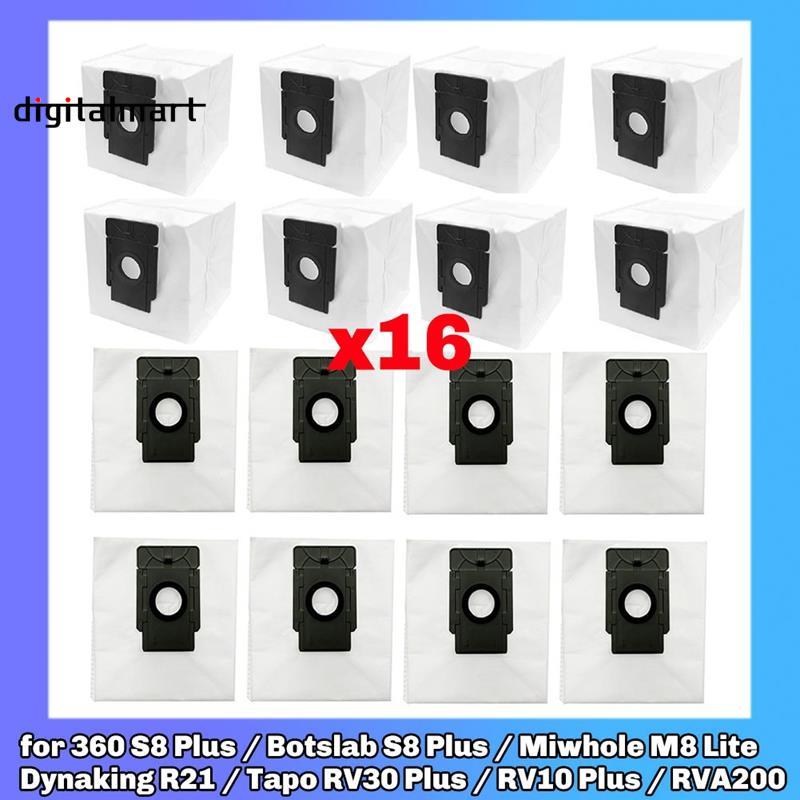 สําหรับ 360 S8 Plus/Botslab S8 Plus อะไหล่ถุงเก็บฝุ่น