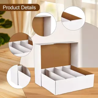 [txejgi] Trading Card Storage Box Organizing Protecting Sorting Tray Case Sports Card Organizer for Toy Collectible Card Collectors Gift