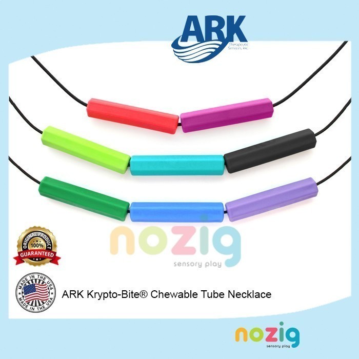 ARK Krypto-Bite® สร้อยคอและจี้แบบเคี้ยวได้ ดีเลย์การพูดตามต้องเคี้ยว