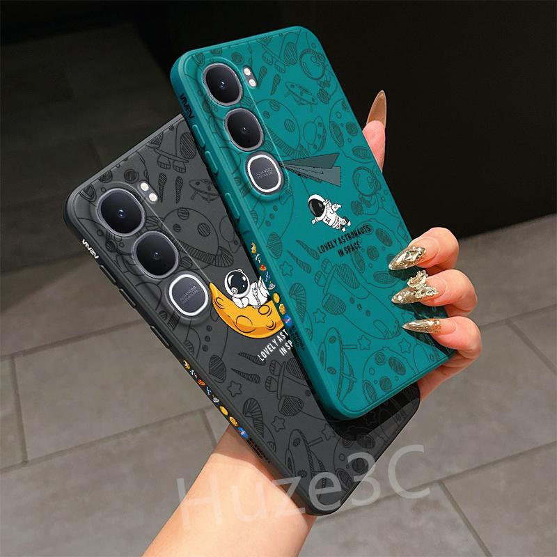 เคสสําหรับ Vivo Y21D, Y31 5G, เคสซิลิโคนแบบนิ่ม, เคสเทรนด์ย้อนยุค, เคสป้องกันเลนส์