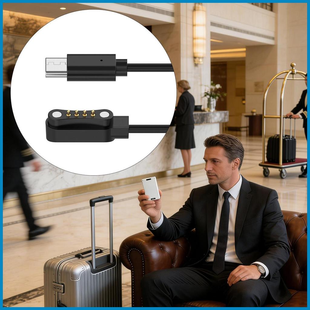 สําหรับ PLAUD Note Pro AI / PLAUD หมายเหตุ AI เครื่องบันทึกเสียงสายชาร์จแม่เหล็กแบบพกพา USB Data Cor