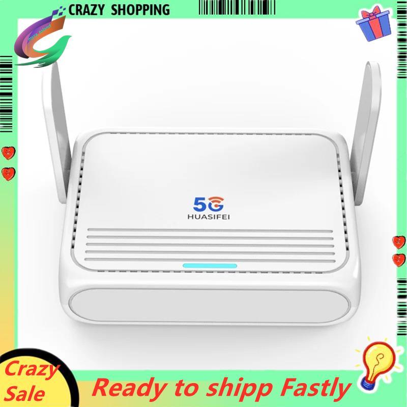 Gigabit Wifi Router มือถือ 5g Dual Band Wifi6 5g ชิปเราเตอร์ MT7981B พร้อมช่องใส่ซิมการ์ด EU PLUG