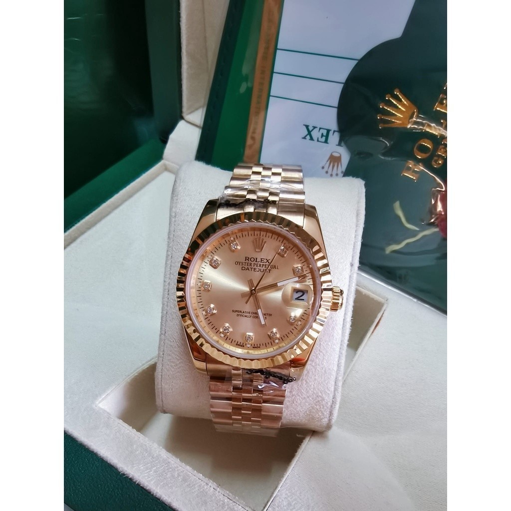 นาฬิกา Rolex Datejust 36mm K-Gold Unisex AUTOMATIC