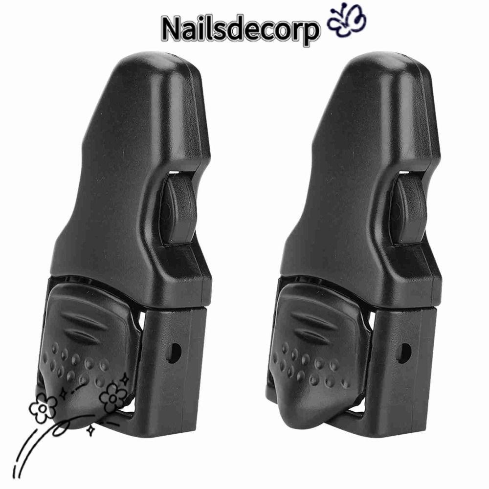 NAILS ดําน้ํา Flippers สายรัดหัวเข็มขัด, PC การออกแบบที่ถอดออกได้ Fin Strap Buckles, อุปกรณ์เสริมทดแ