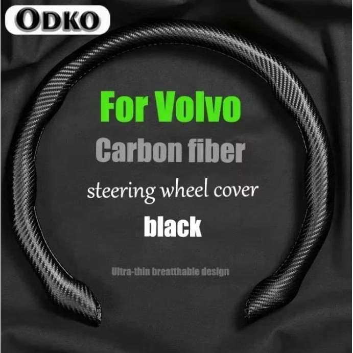 รถหนังนิ่มพวงมาลัย Sweat-absorbin สําหรับ Volvo S60 S90 XC40 XC60 XC90 V60 V90 C40 T5 T6 T8
