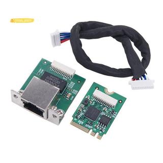 yves_serviceM.2 A+E 2.5GbE I226-V Ethernet Adapter Multi-Gig 2.5G/1G/100M NGFF 2230 อุตสาหกรรมควบคุมเซิร์ฟเวอร์การ์ดเครือข่าย