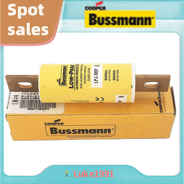 BUSSMANN LPJ-70SP 80SP 90SP LPJ-100SP 125SP 150SP 200SP ฟิวส์ฟิวส์ 70A 200A