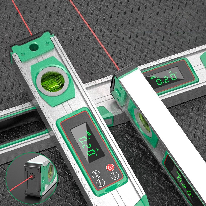 [JTZB] Spirit Level Baolian Laser Digital Display Spirit Level High-Precision Aluminium Alloy Anti-F