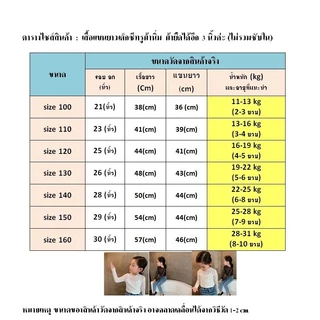 💥ส่งจากไทย💥 เสื้อเด็กผู้หญิงแขนยาว CK272 มีไซส์ 2-10 ขวบ
