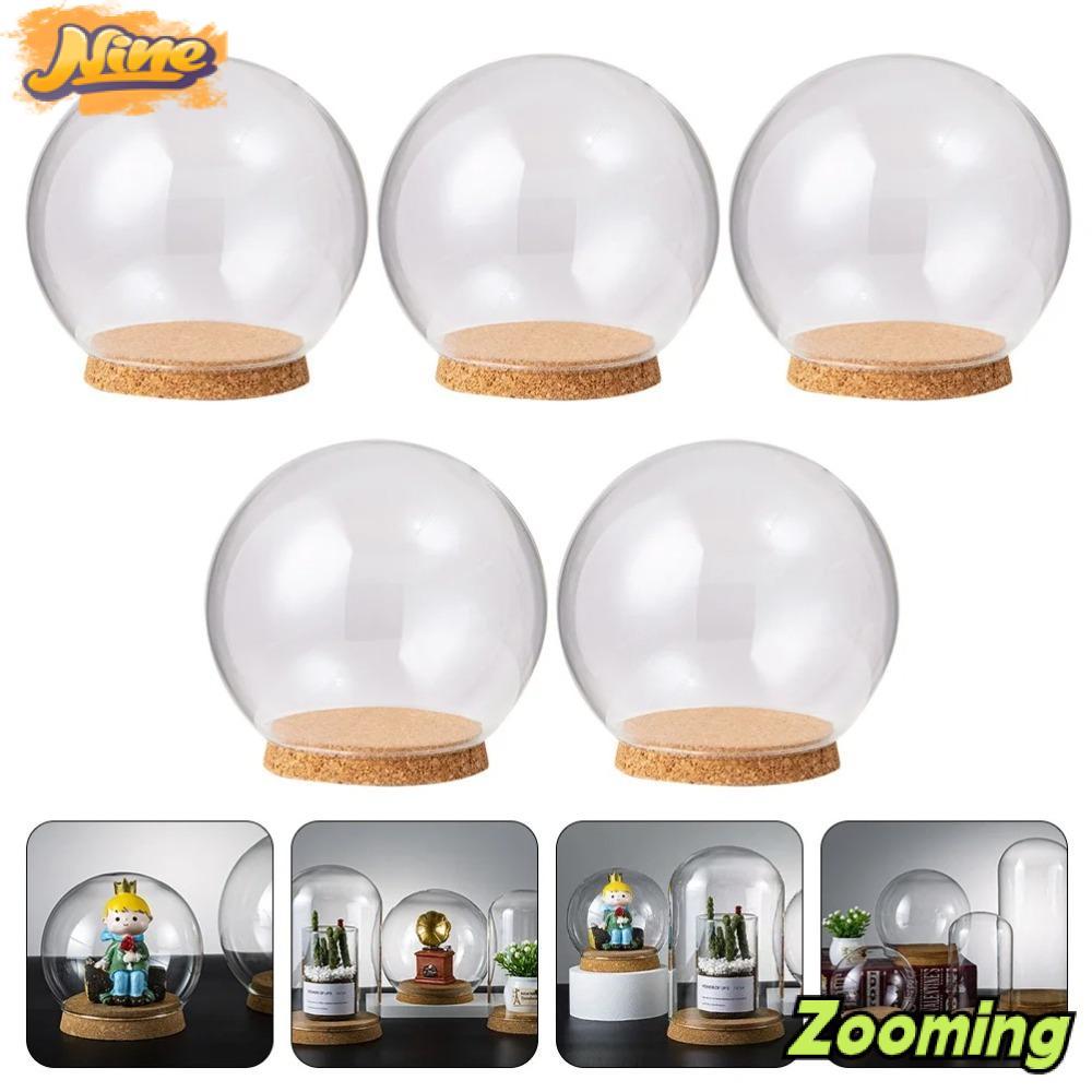 ซูมดอกไม้สดฝาครอบแก้ว,แก้วตกแต่งบ้านดอกไม้ฝาครอบกันฝุ่น,ฝาครอบแสดงดอกไม้โปร่งใส