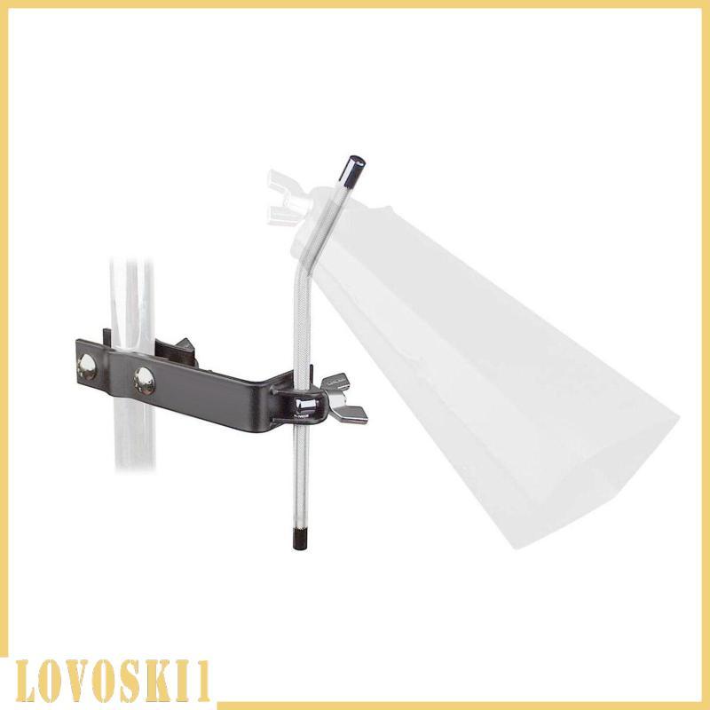 [Lovoski1] Cymbal Arm Mounting Bracket Cattle Bell Extension Frame สําหรับชิ้นส่วนเปลี่ยนกลอง