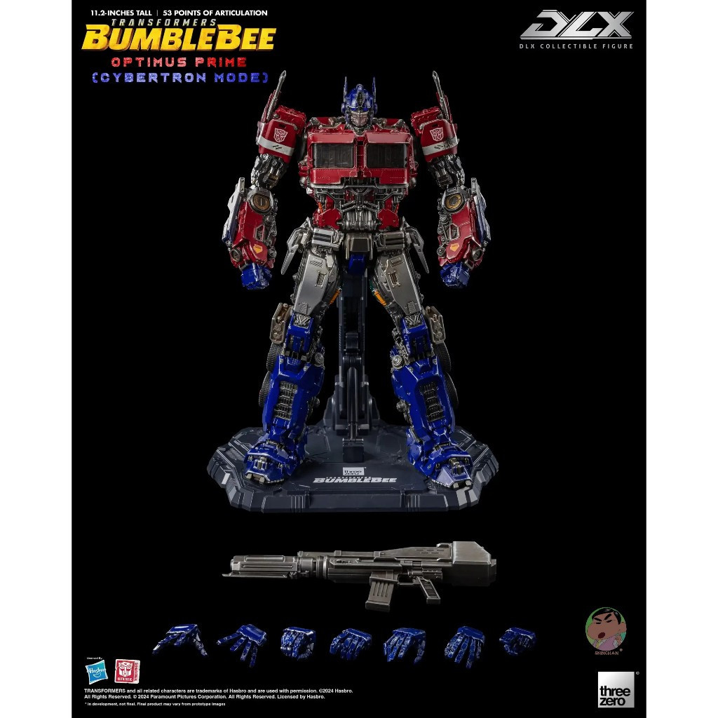( ⭕ PRE-ORDER)Threezero Transformers: Bumblebee DLX Optimus Prime (Cybertron Mode) Action Figure