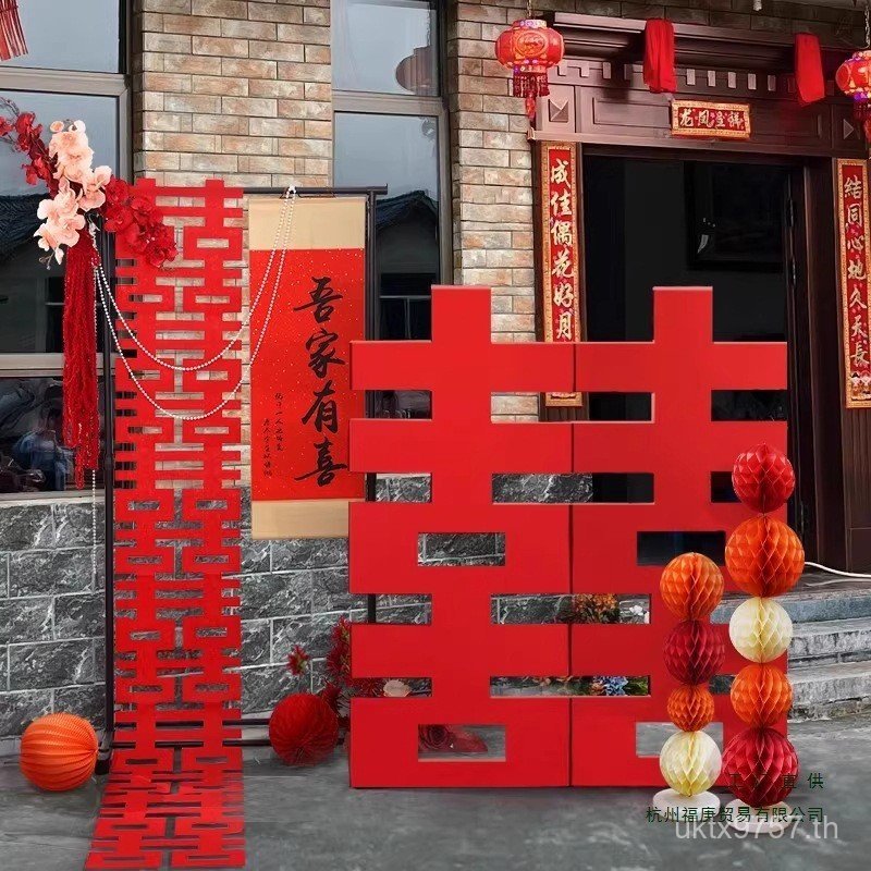 ตกแต่งงานแต่งงาน kt Courtyard ชนบท Landing Room สามมิติยินดีต้อนรับตกแต่ง Doorway Daxi ยี่ห้อตัวอักษ