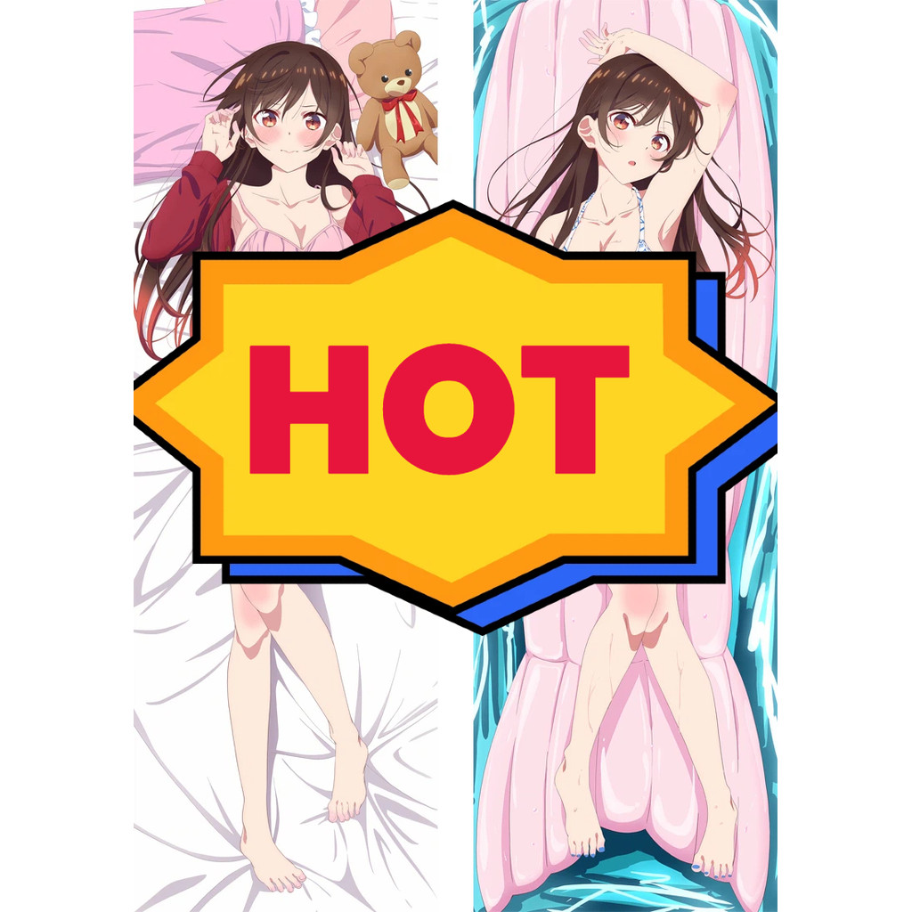 Kanojo, Okarishimasu Mizuhara Chizuru อะนิเมะ Dakimakura สาวหมอนหลายขนาด