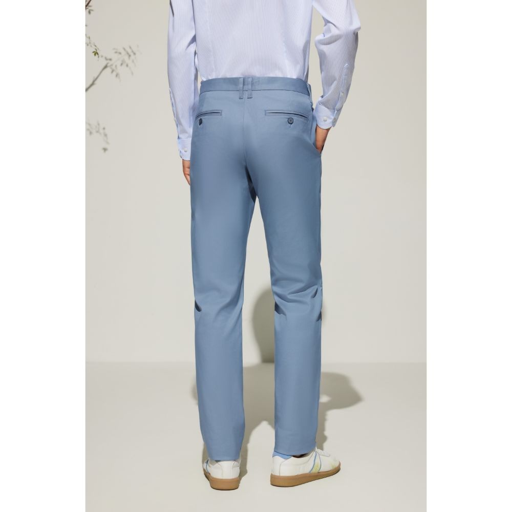 G2000 กางเกงขายาวแบบลำลองสำหรับผู้ชาย Extra Slim Fit รุ่น 5116199572 BLUE - รูปที่ 4