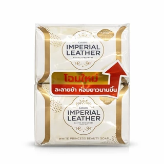 [แพ็ค4ก้อน] Imperial Leather Soap สบู่อิมพีเรียล คลาสสิค สีแดง/สีขาว/สีชมพู 95กรัม