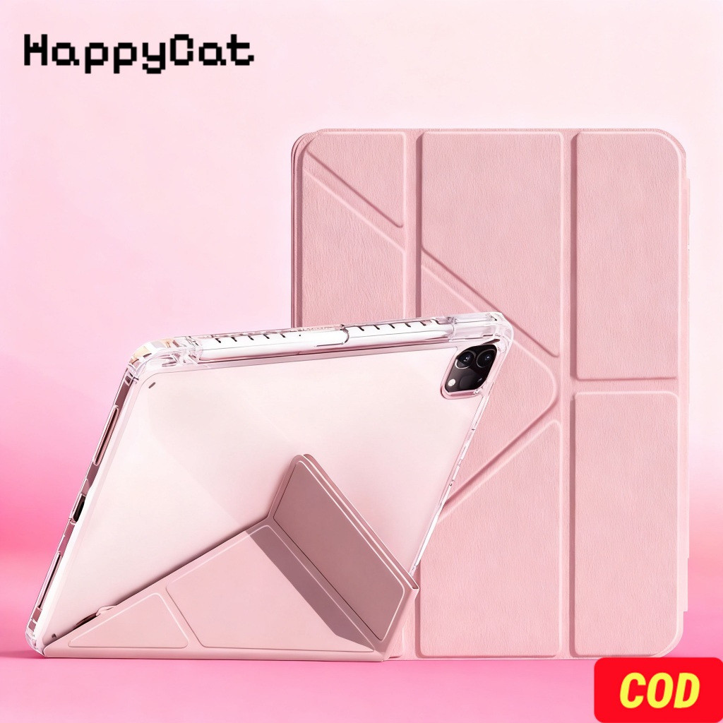 เคส iPad ipad gen10 9/8/7 เคส iPad gen11 เคส iPad pro ดีไซน์ Y-Shape พร้อมถาดปากกา
