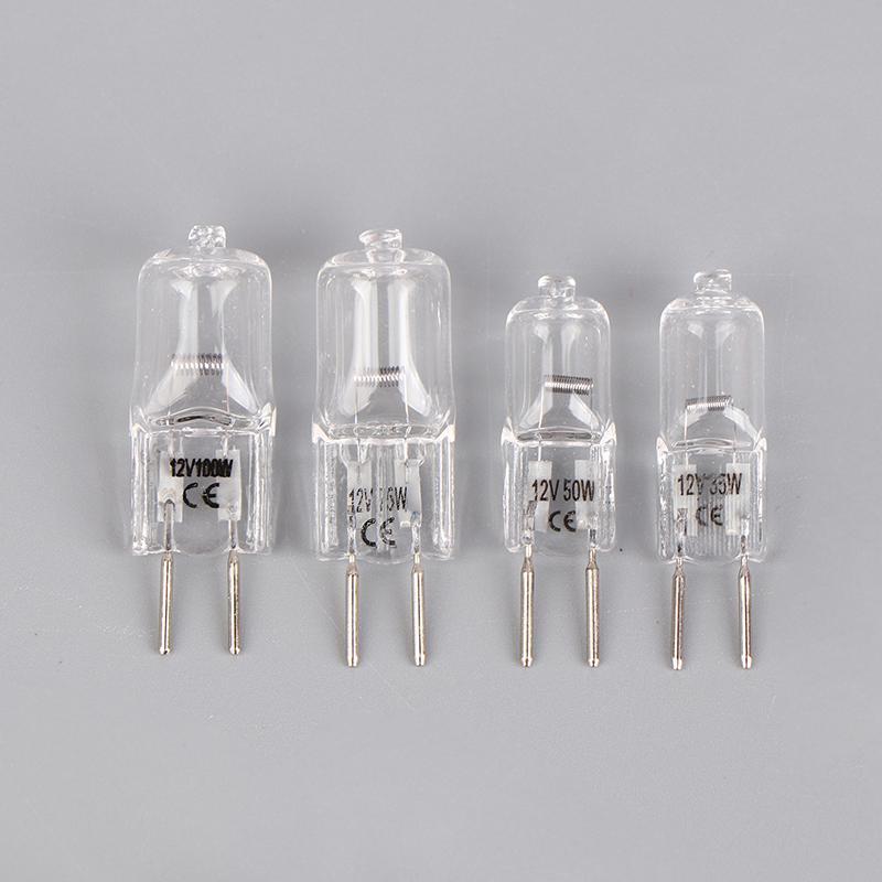 Teeny-weeny 1 PC G6.35 12V 20W 35W 50W 70W 100W หลอดไฟทํางานหลอดไฟ G6.35 Aroma โคมไฟ G6.35 กล้องจุลท