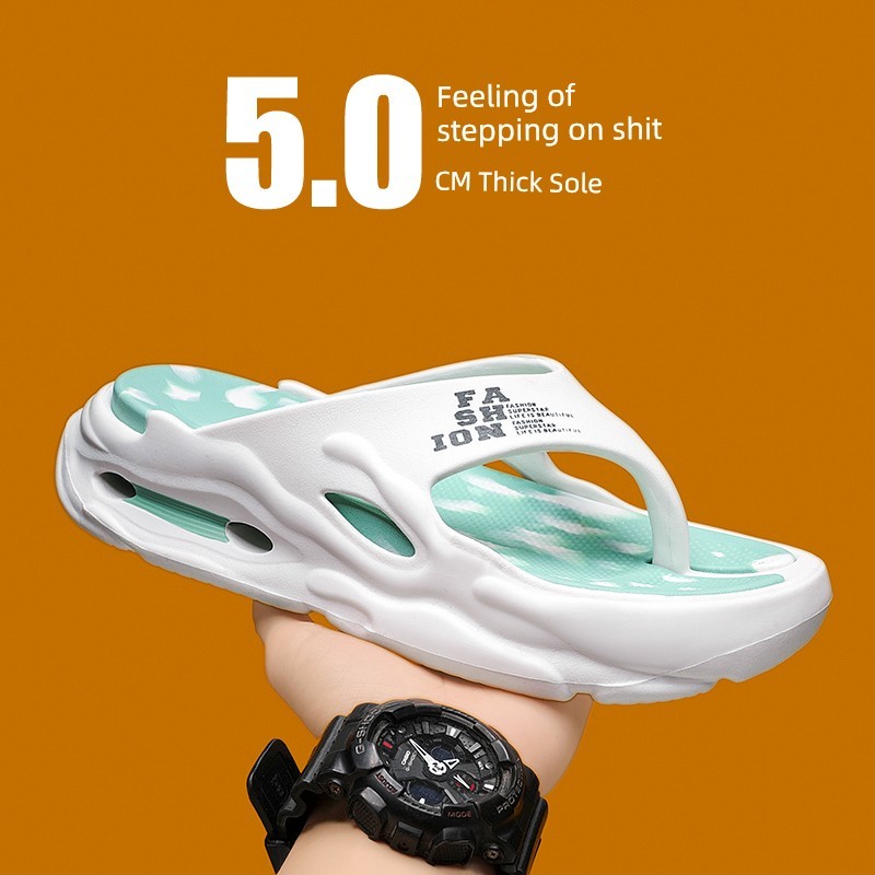 ขนาดพลังงานแสงอาทิตย์ schooll รองเท้า สะดวกสบายและทนทาน รองเท้าแตะผู้ชายสำหรับฤดูร้อน ส้นหนา กันลื่น