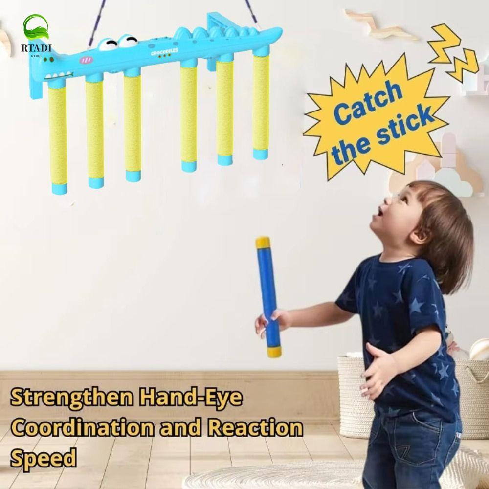 RTADI Challenge Falling Sticks เกม,การบีบอัดอย่างรวดเร็วจับ Sticks Sensory ของเล่น, ฝึก Grasp Fallin