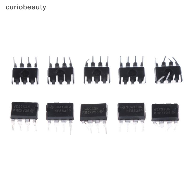 [CURUI] 10 ชิ้น NE5532P NE5532 DIP-8 Dual Low Noise Op-Amp TI IC {curiobeauty}
