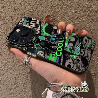 เหมาะสำหรับ Redmi 11s 9 10 12C 13 8 10A 10s 13C 10C 10 Note 12 9C 9A 12 Pro Max Mi 11 Lite เคสโทรศัพท์สุดเท่สไตล์ดาร์ก