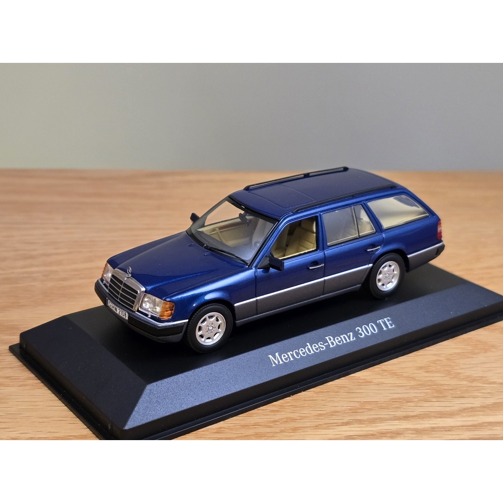 Mini Cut 1/43 Mercedes-Benz 300TE 320TE S124 W124 Mercedes-Benz โรงงานเดิม สภาพรถ As Pictured Non-Co