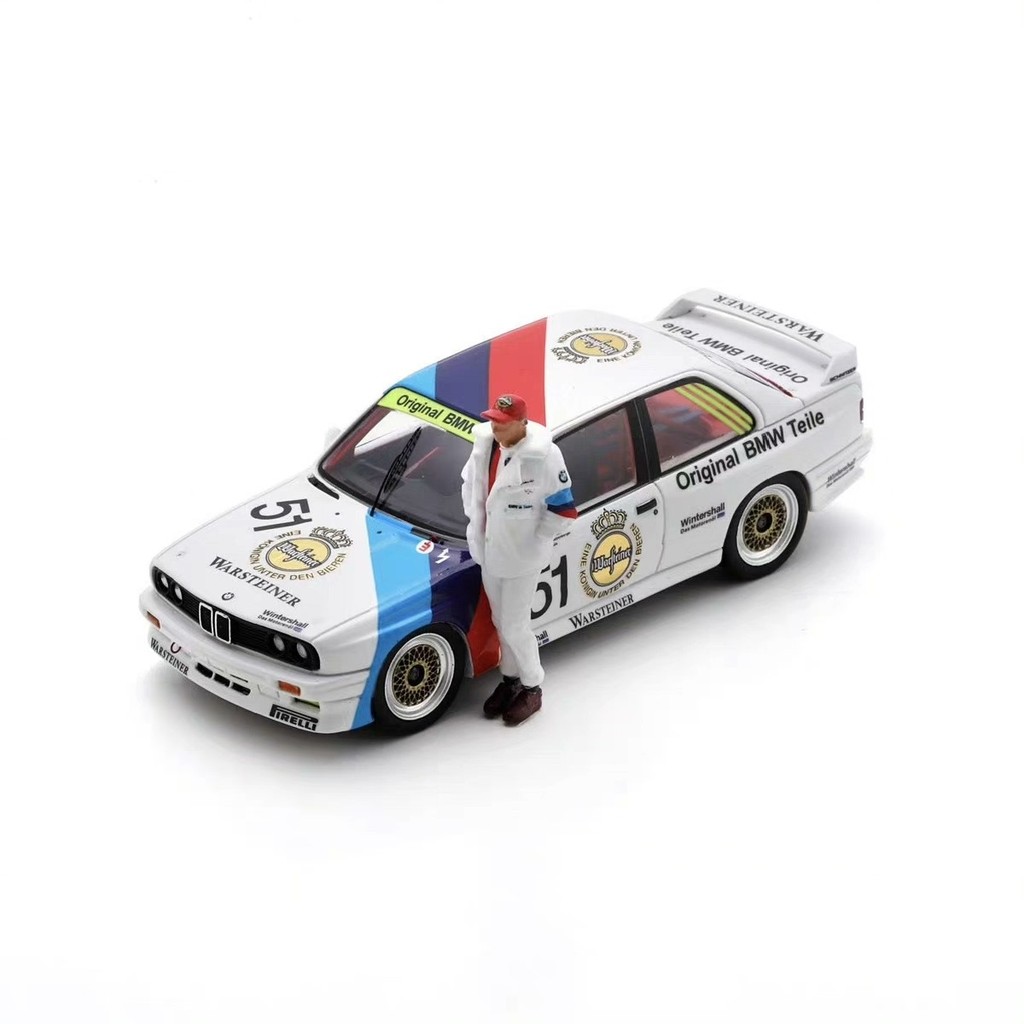 SPARK BMW 1: 43 Nicky Lauda BMW E30 M3 Monza WTCC Racing Model